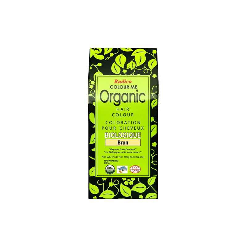 Coloration végétale Bio Brun (100g)  Radico color me