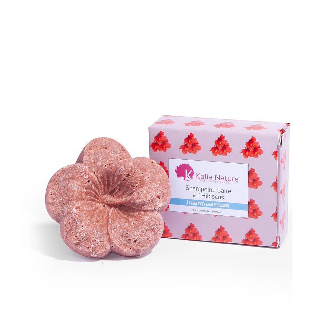Shampoing barre à l'Huile et Fleurs d'Hibiscus 60gr KALIA NATURE