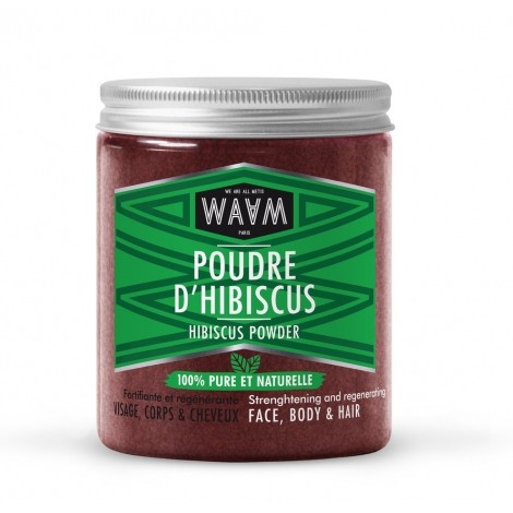 Poudre d'hibiscus 100% pure et bio WAAM 150g