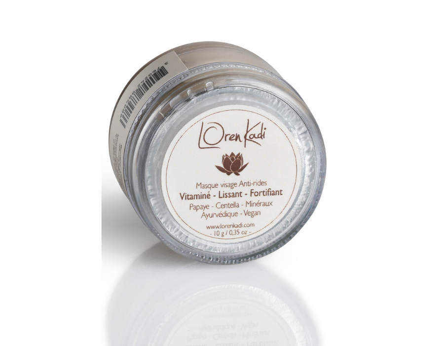 Masque ayurvédique naturel "Anti-rides Vitaminé" Loren Kadi 50gr