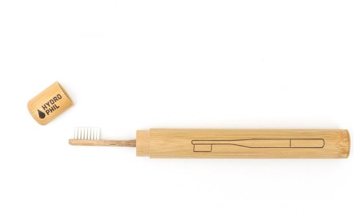 Étui à brosse à dents en bambou natural hydrophil