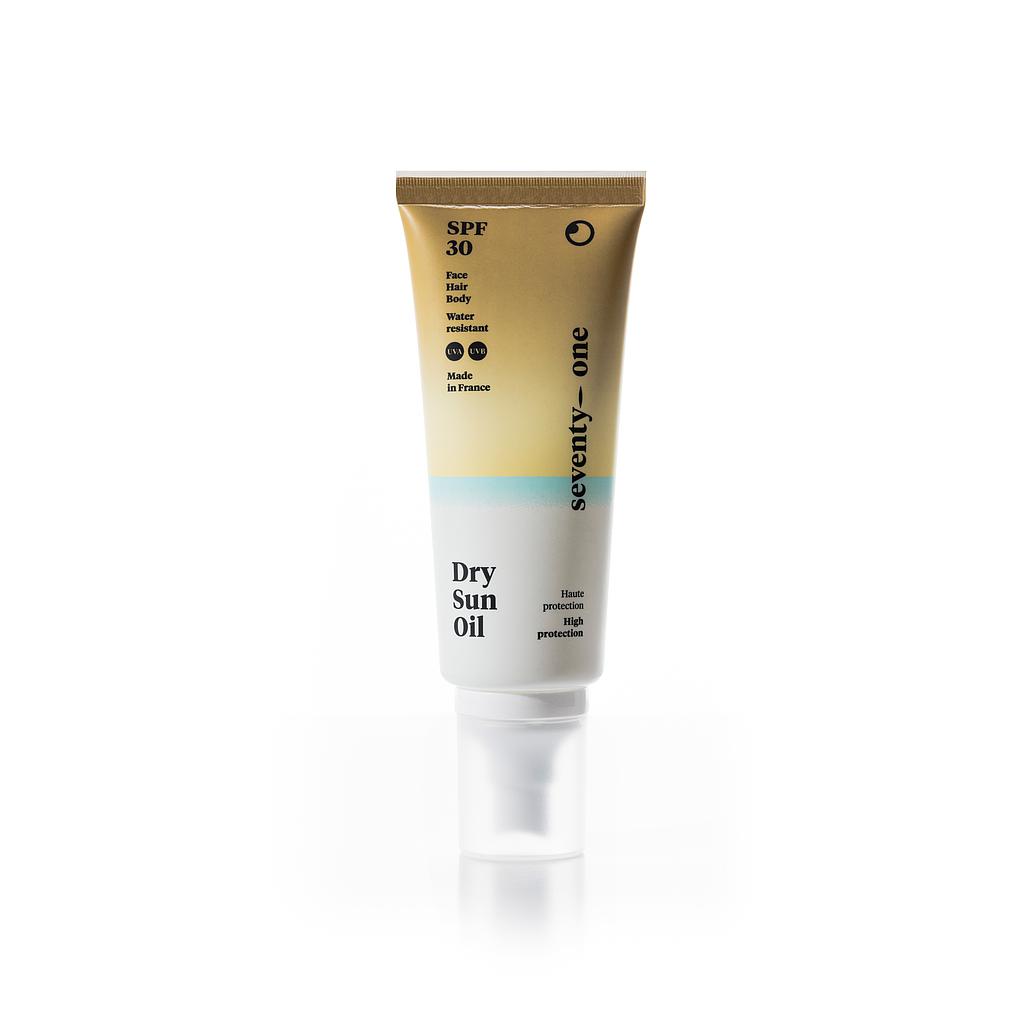 Dry Sun Oil SFP 30 haute protection SeventyOnePercent 100ml