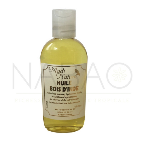 Huile de bois d'inde Madi Nature 100ml