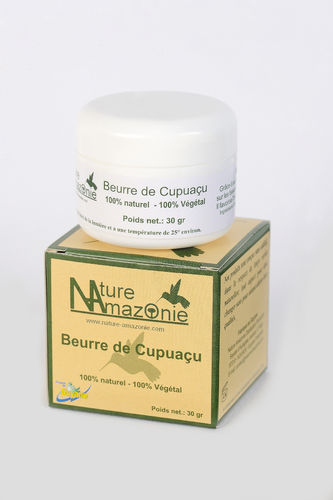 Beurre de cupuaçu 30 ml Nature Amazonie