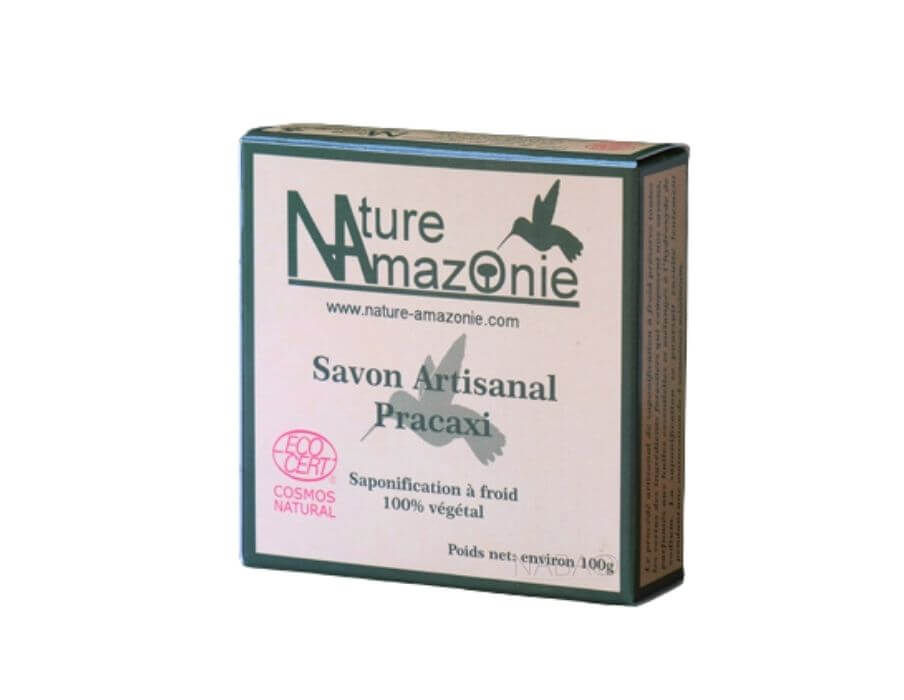 Savon artisanal Pracaxi fabrication Guyane 100 gr Nature Amazonie