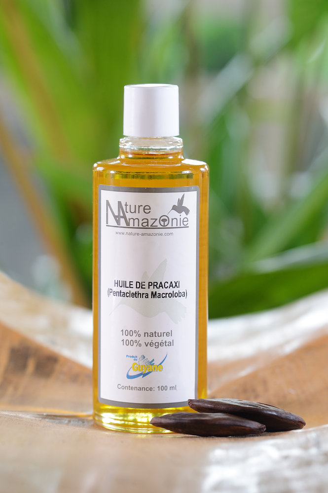 Huile végétale de Pracaxi Guyane 30 ml Nature Amazonie