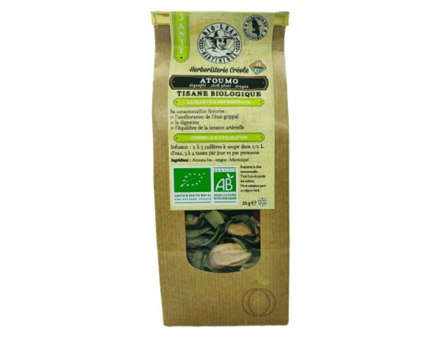 Tisane Atoumo (a-tous-maux) vrac certifié Bio Herboristerie Créole 35 gr