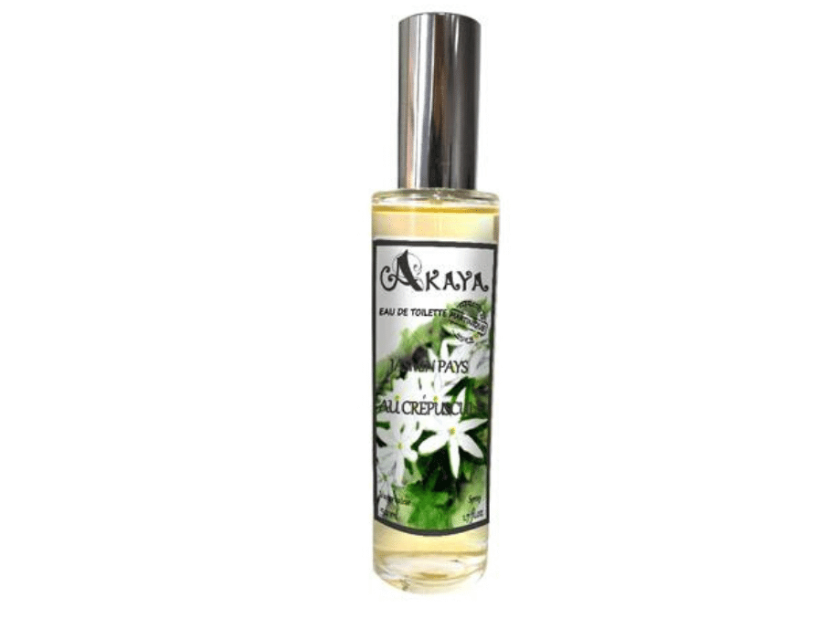 Eau de toilette Jasmin fabrication artisanale Martinique 50ml AKAYA