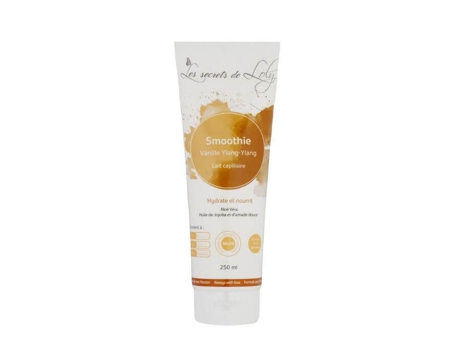 Lait capillaire smoothie Vanille Les secrets de loly 250 ml[