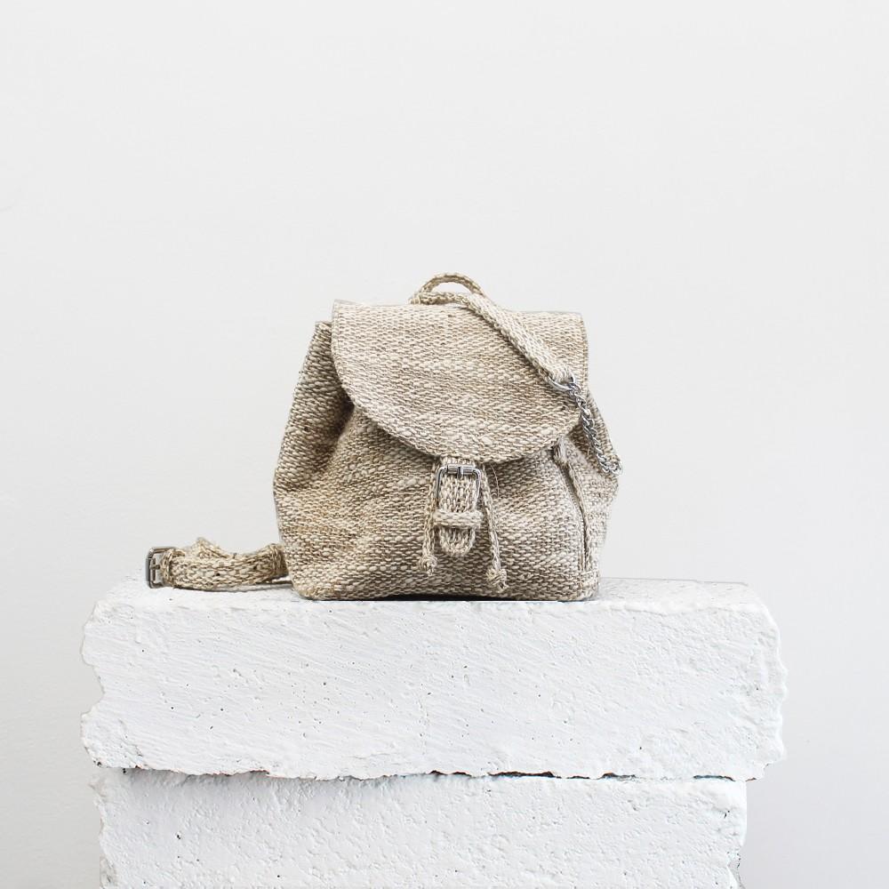 SAC À DOS XS JOURDAN – TWEED NATUREL