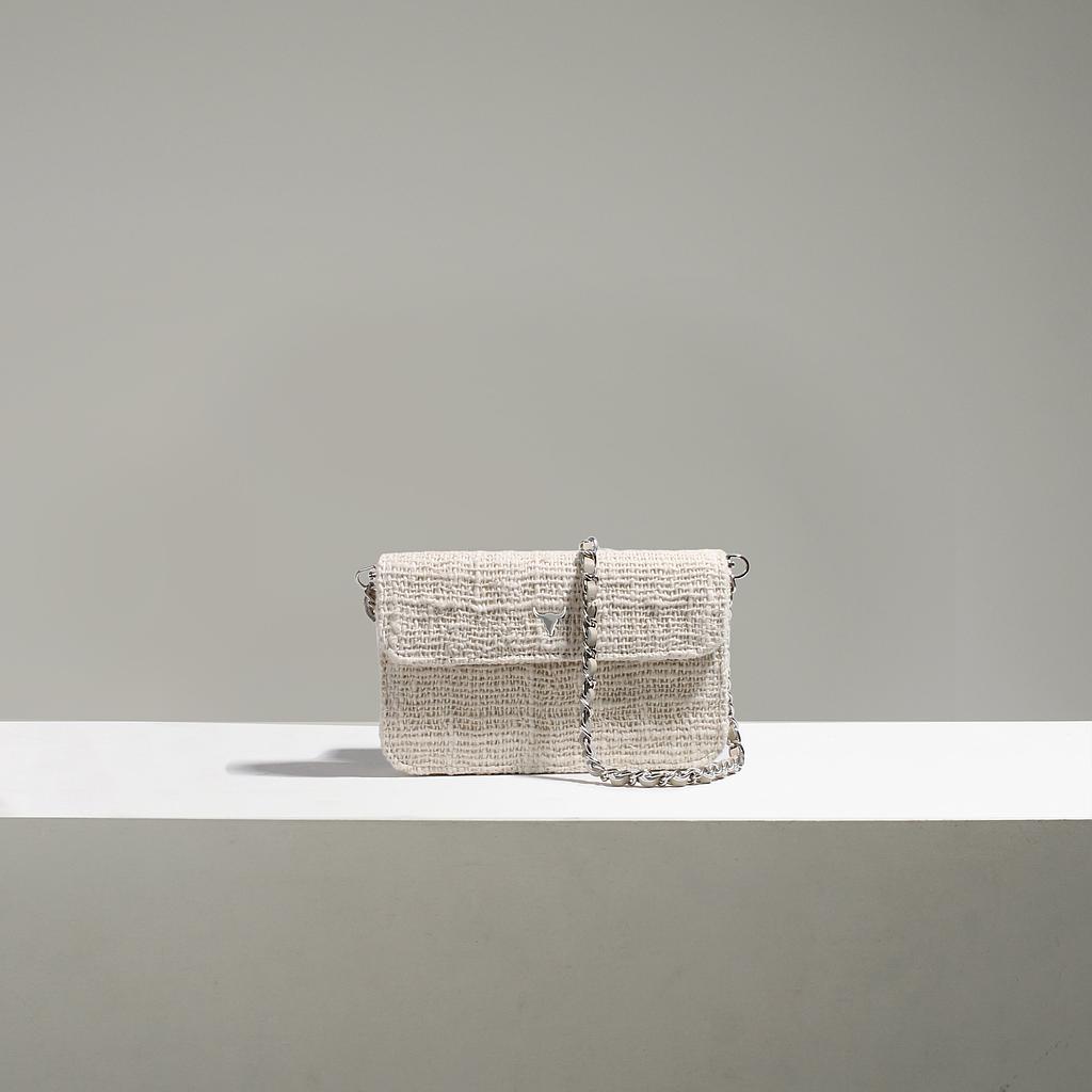 POCHETTE FREDDY - COTON TISSÉ BEIGE