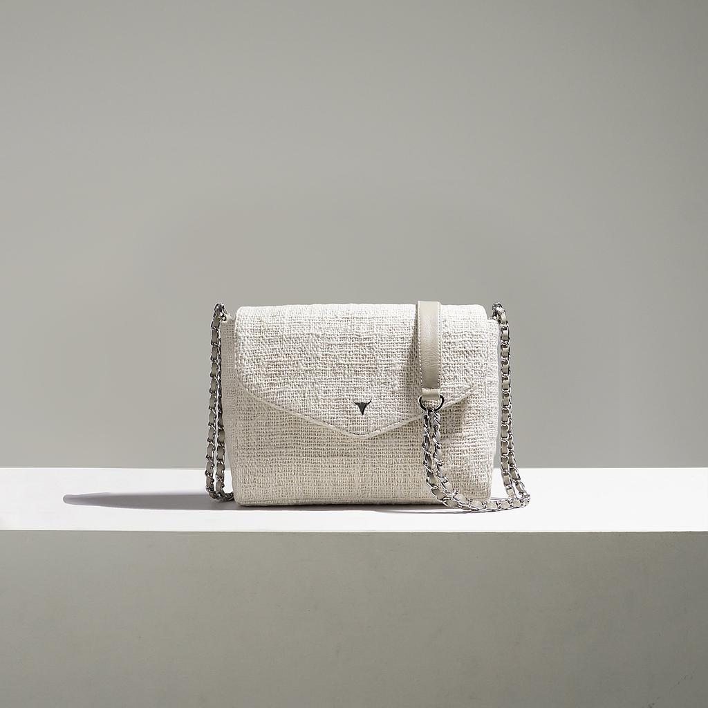 SAC CLAUDIA - COTON TISSÉ BEIGE