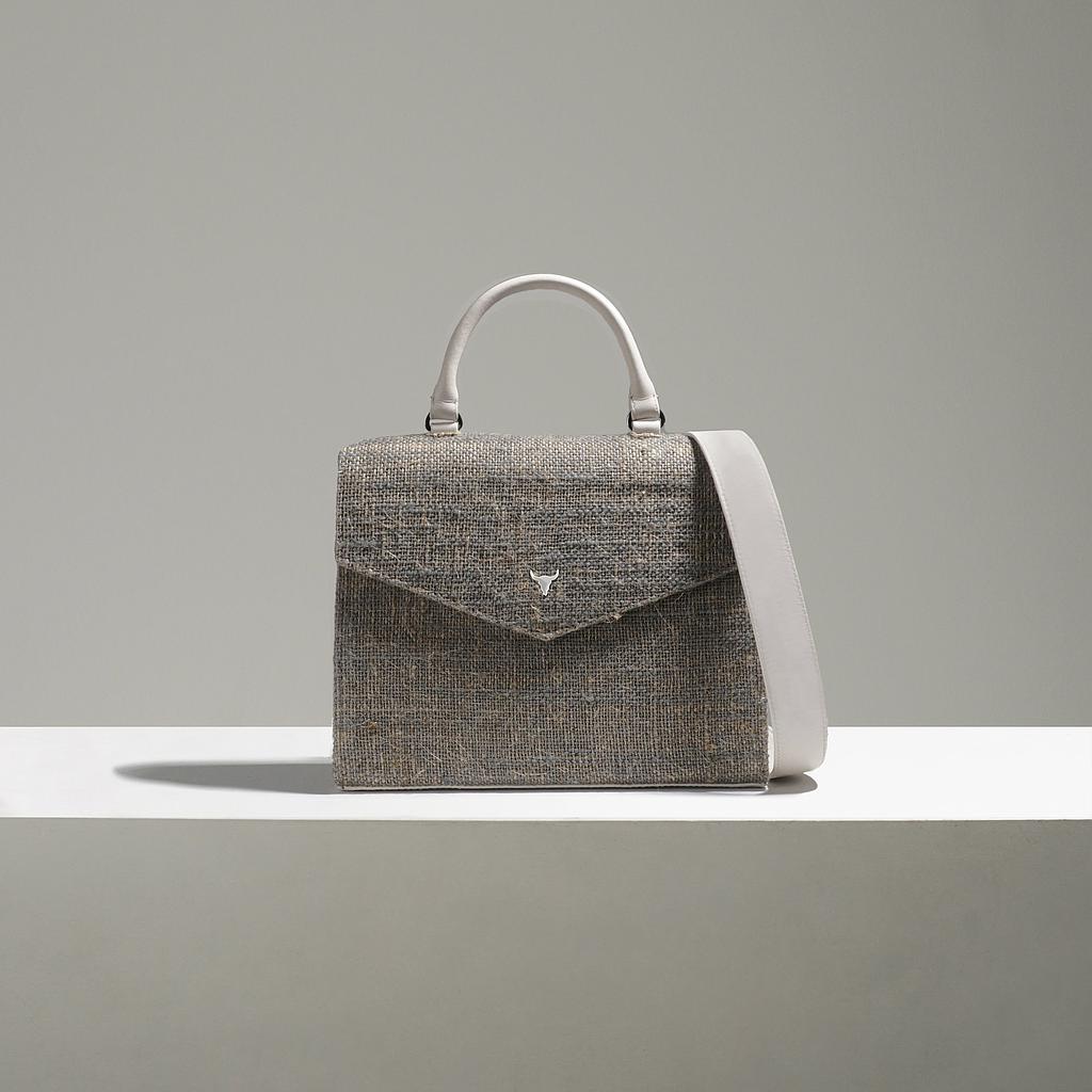 SAC JOÉ - TISSÉ CYAN