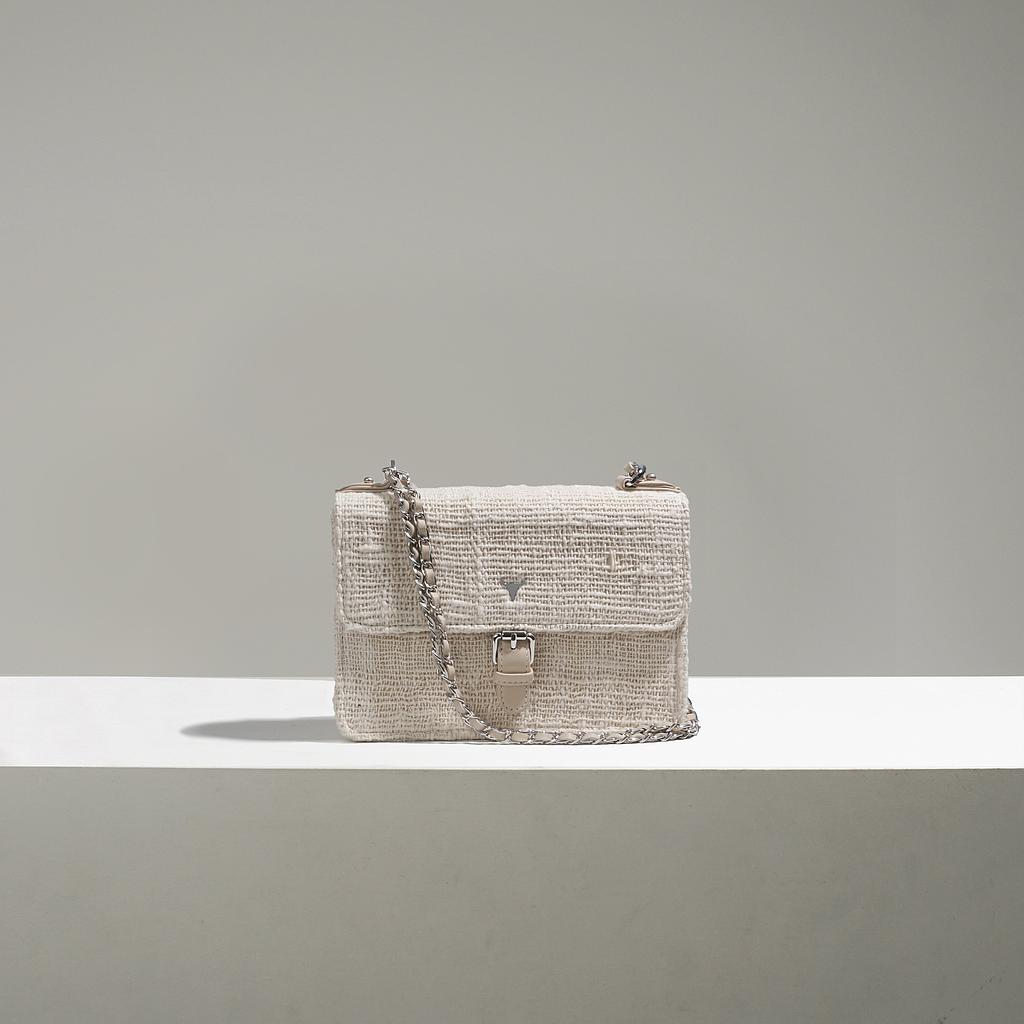 SAC XS OLIVIA - COTON TISSÉ BEIGE