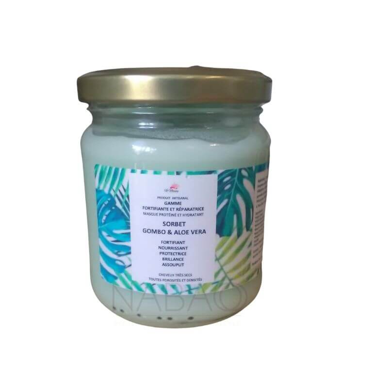 Masque protéiné Gombo Aloes Vera XO nappy