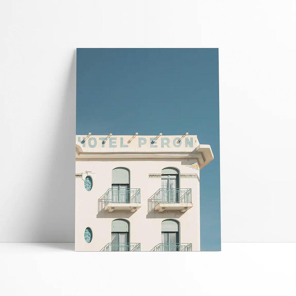Affiche Hotel Peron 30x40cm | David &amp; David Studio