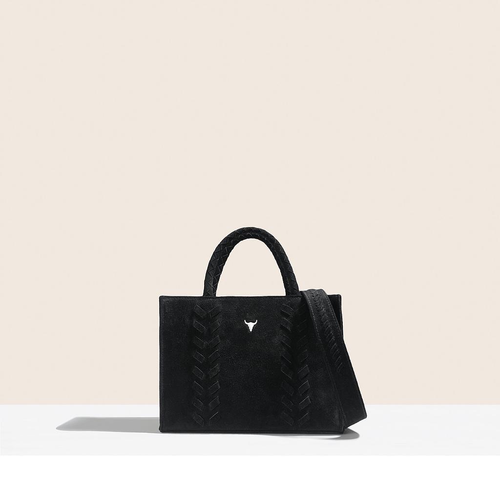SAC MINI CHARLIE - DAIM NOIR