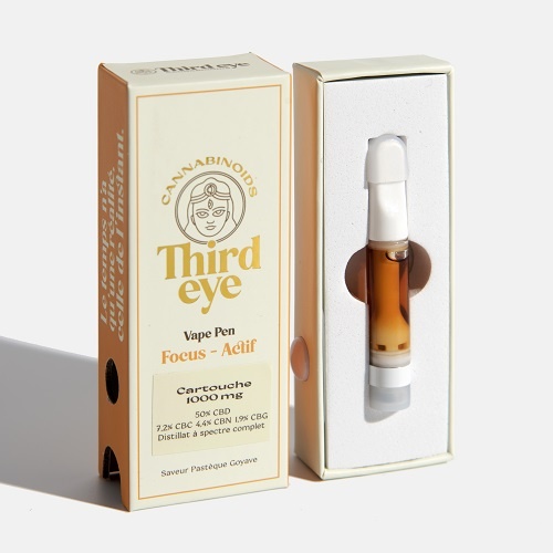 Cartouche Vape Pen - Focus/Actif - 1G