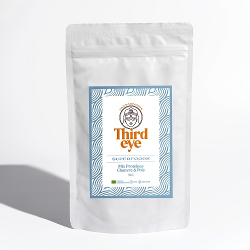 Protéines Pois - Chanvre  Biologique 500gr
