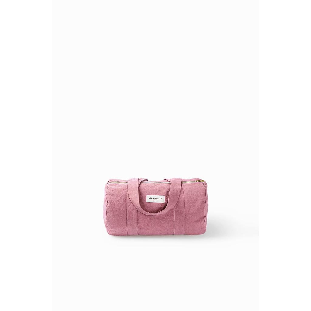 Ballu le petit sac polochon - Coton recyclé bois de rose