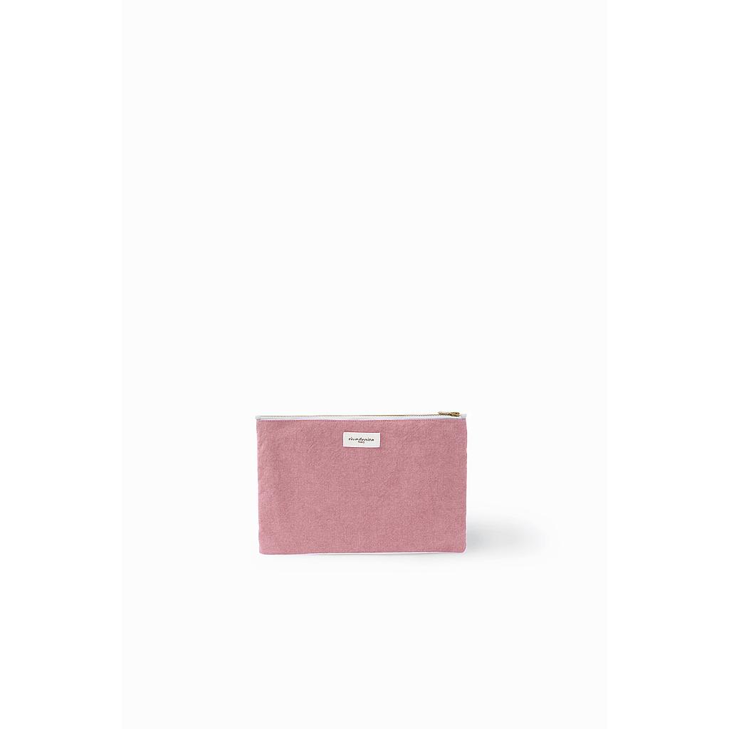 Barbette Medium la pochette - Coton recyclé bois de rose
