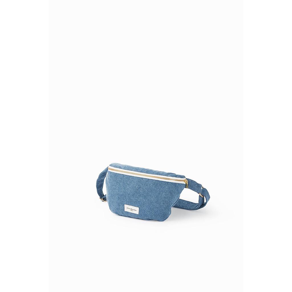 Custine le sac banane - Denim clair upcyclé