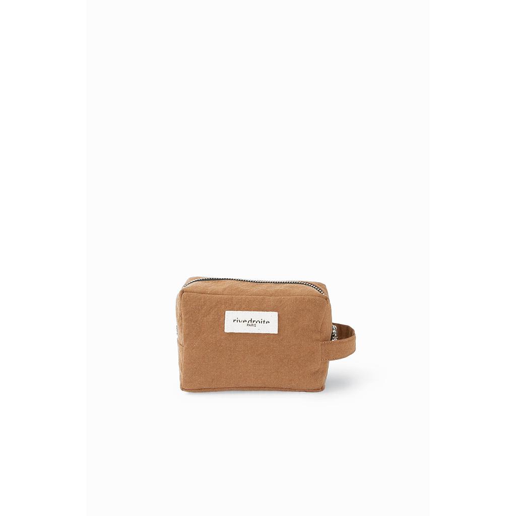 Tournelles la petite trousse - Coton recyclé camel