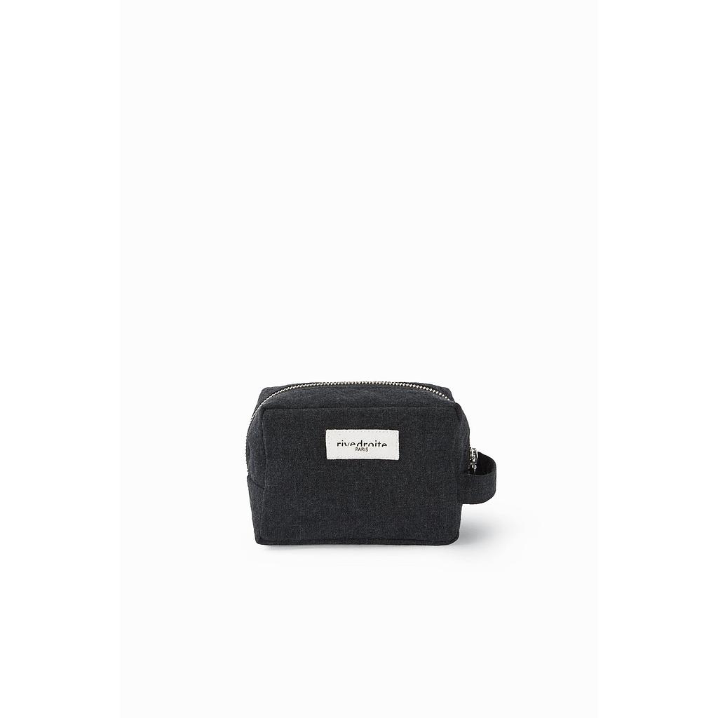 Tournelles la petite trousse - Coton recyclé noir