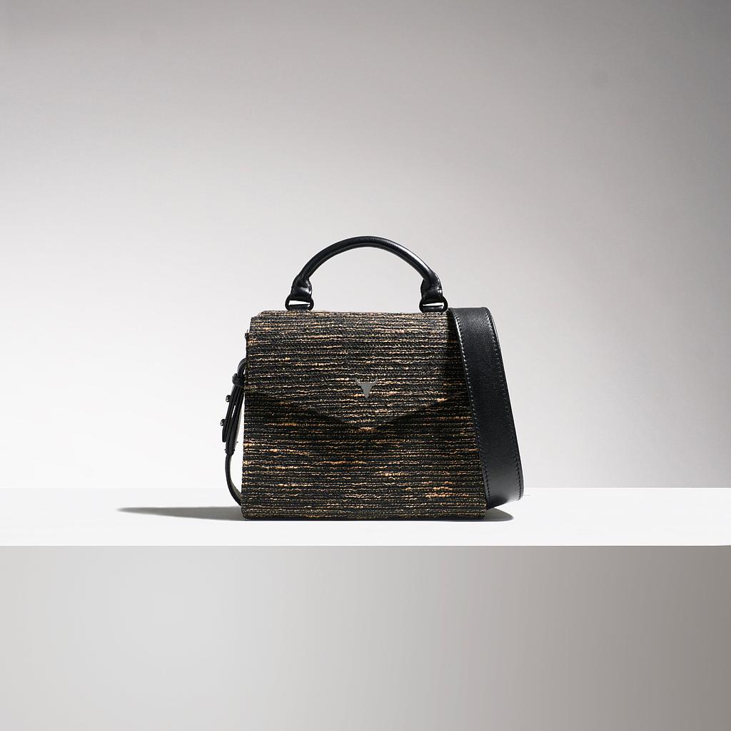 SAC XS JOÉ - TWEED BLACK GOLD