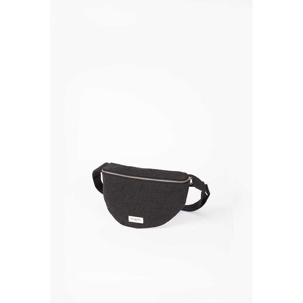 Custine XL le sac banane - Coton recyclé Noir