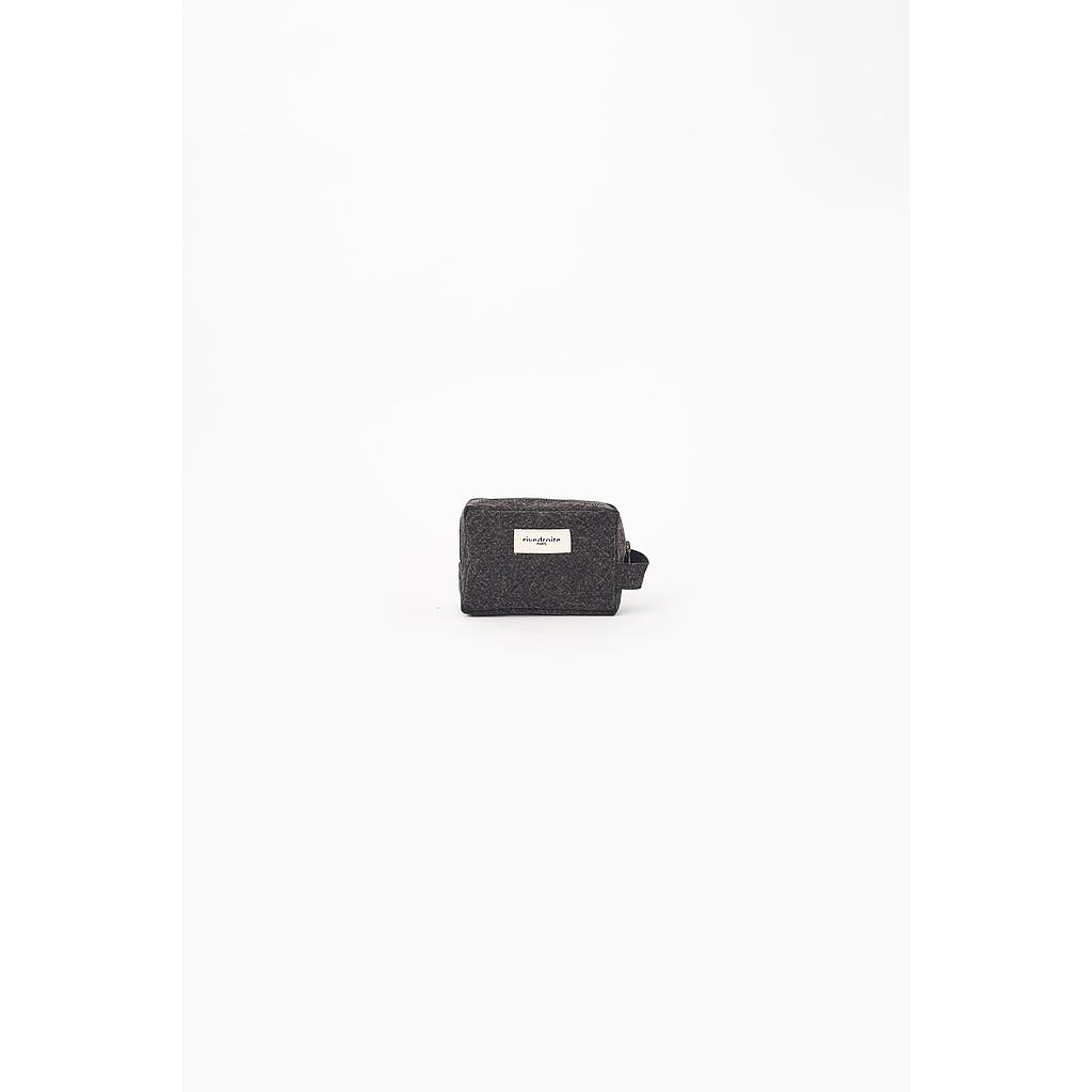 Tournelles la petite trousse - Coton recyclé "Dark Snow"