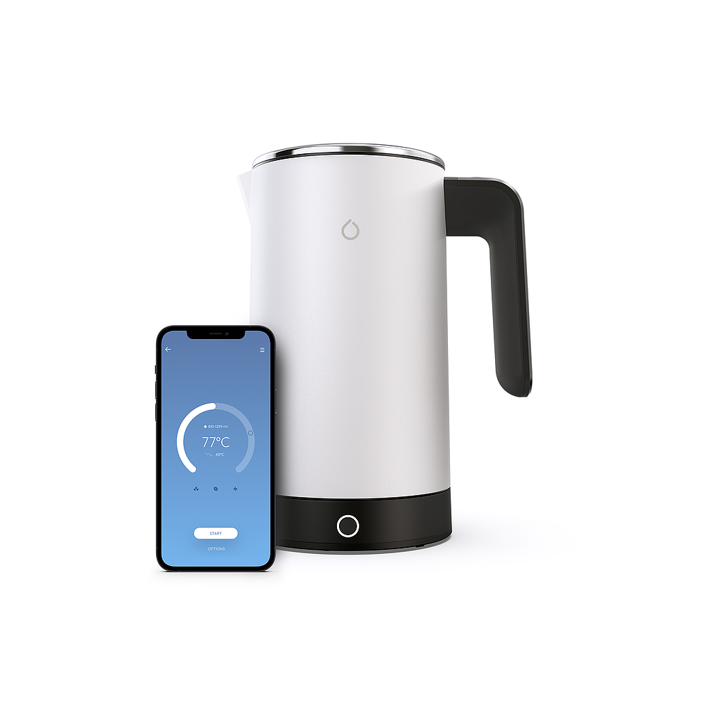 iKettle Monochrome - Smart Kettle with Wi-Fi &amp; Voice Activated