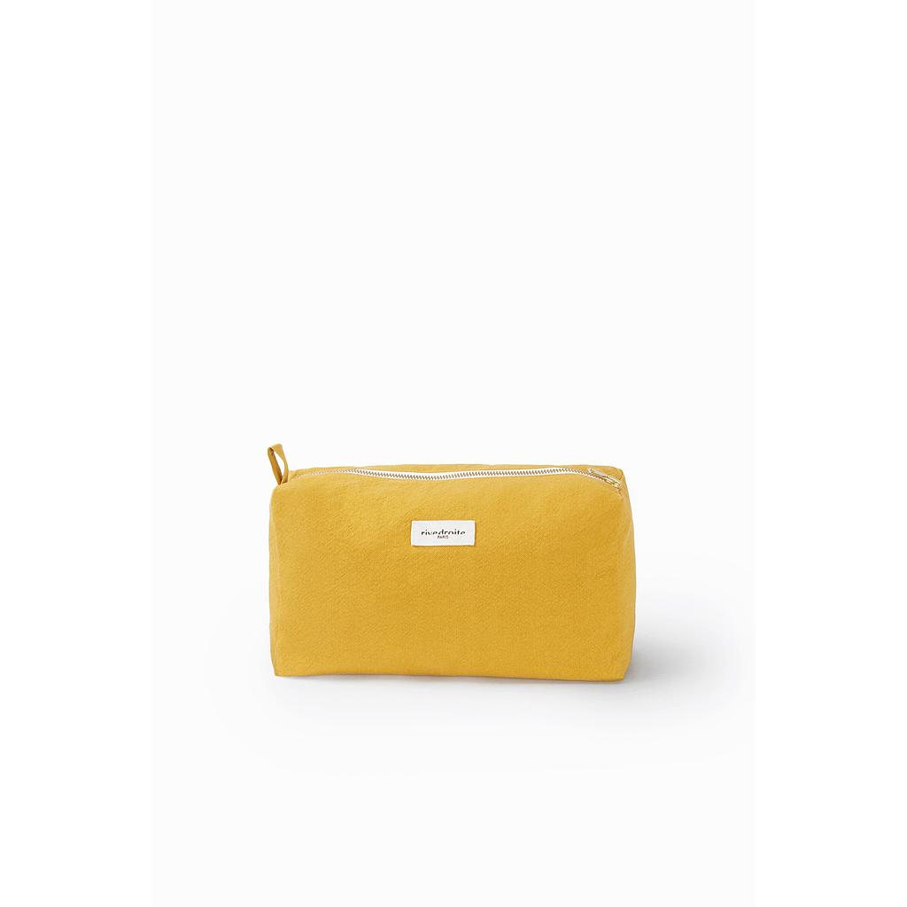 Alma la trousse de toilette maternité - Coton recyclé miel