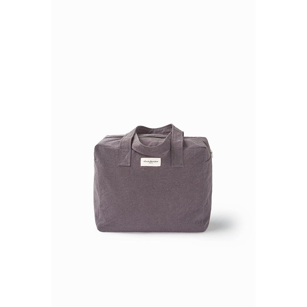 Célestins le sac 24 heures - Coton recyclé gris ardoise
