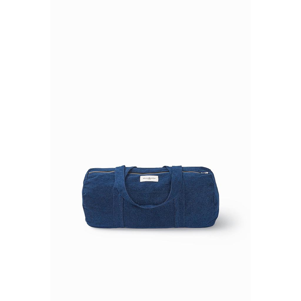 Charlot le grand sac polochon - Denim brut upcyclé