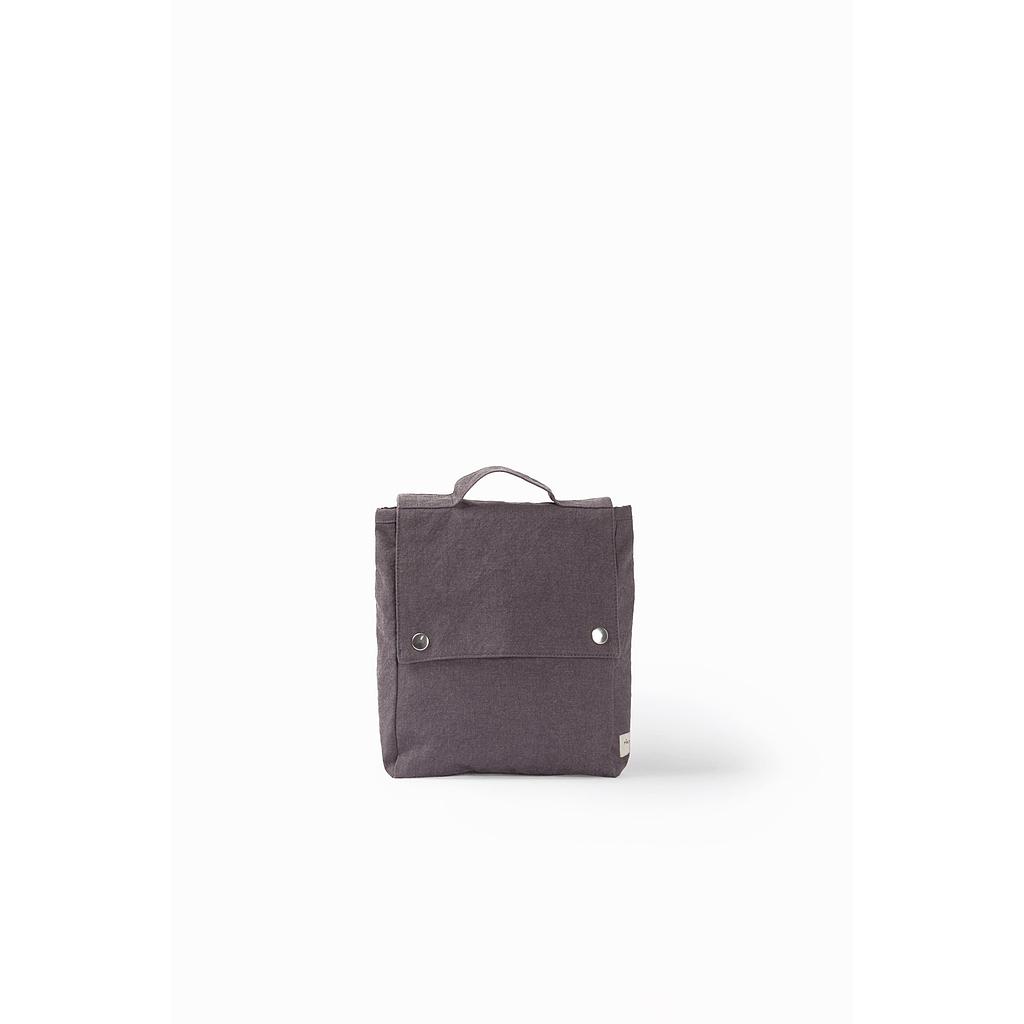 Minimes le sac à dos des tout-petits - Coton recyclé gris ardoise
