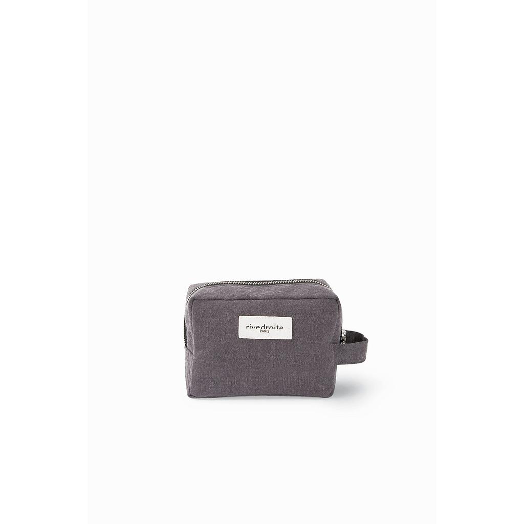 Tournelles la petite trousse - Coton recyclé gris ardoise
