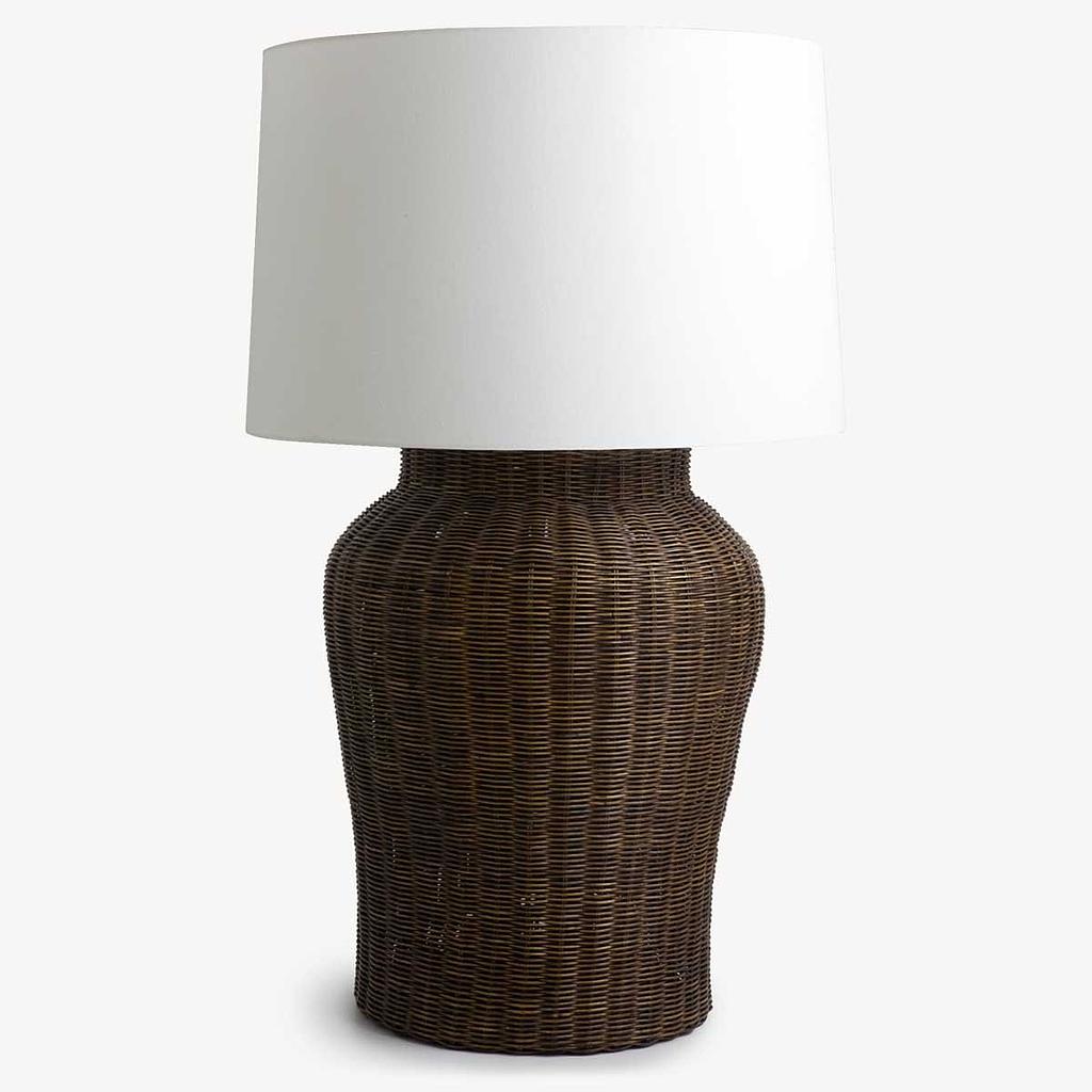 Tanjore Rattan Lamp Large