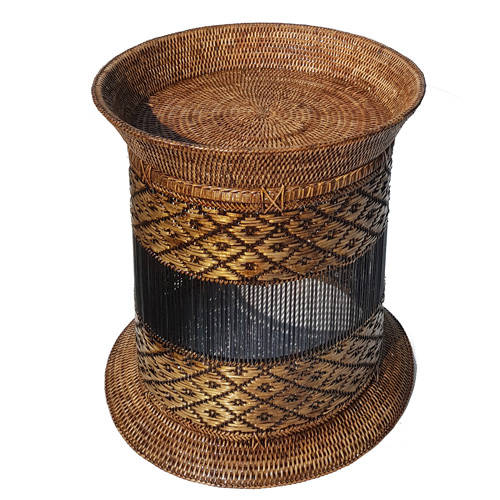 Mandalay Offering Table Rattan