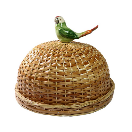Rattan Cake Holder Macaw