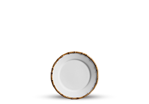Bamboo Dessert Plates ( Set of 6 Pieces )