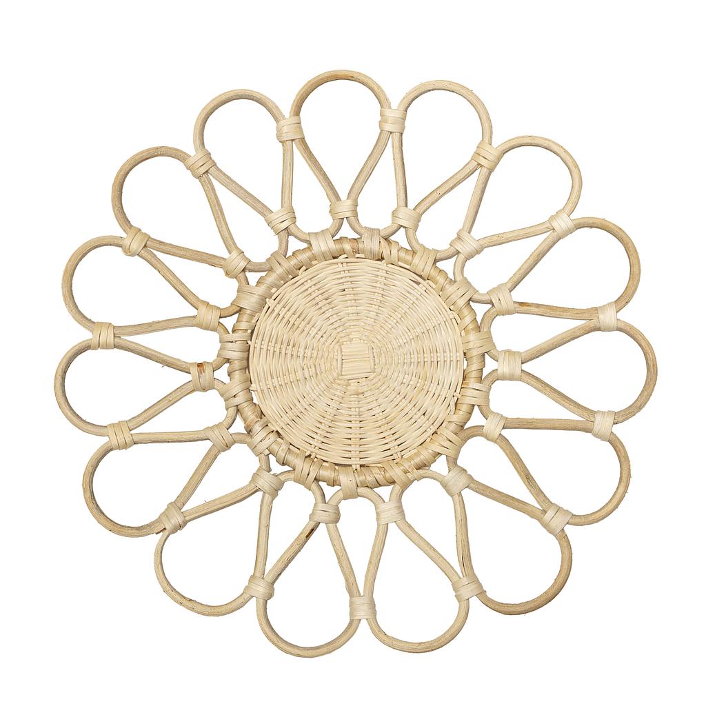 Placemat Yoga White ( Set of 6 Pieces)