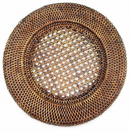 Rattan Underplate