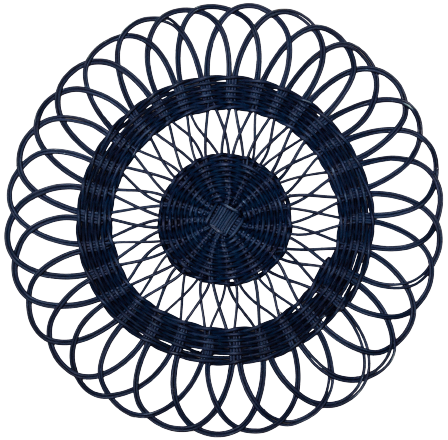 Placemat Nirvana Blue ( Set of 5 Pieces )
