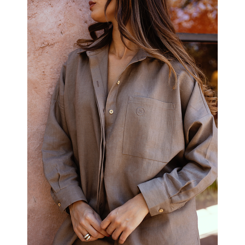 Chemise Lina Taupe