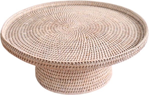 Rattan Cake Stand Large