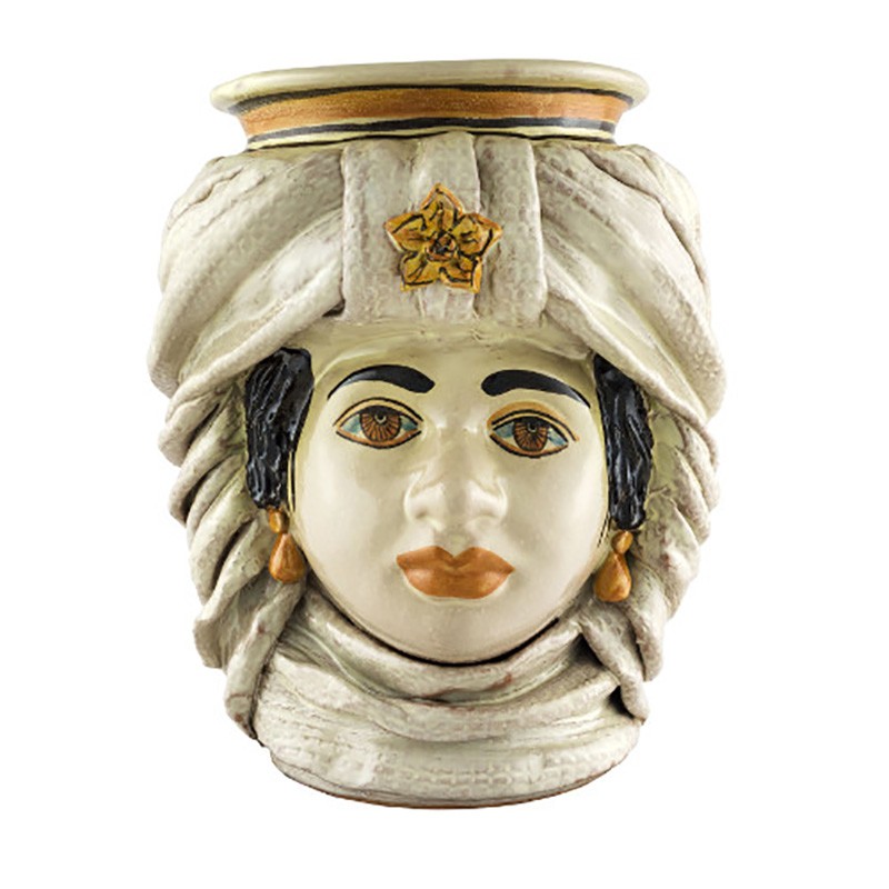Vase Turban Beige - Femme - Giacomo Alessi