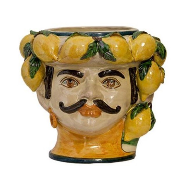 Vase Citron Petit Homme S-M-L  - Giacomo Alessi