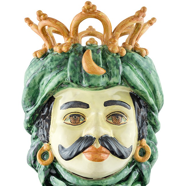 Vase Couronne Vert - Homme - Giacomo Alessi