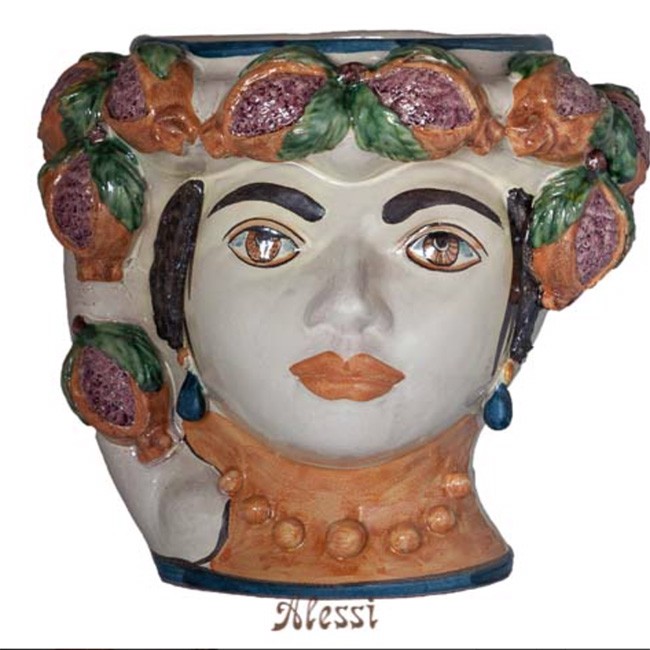 Vase Grenade Petit Femme SML - Giacomo Alessi
